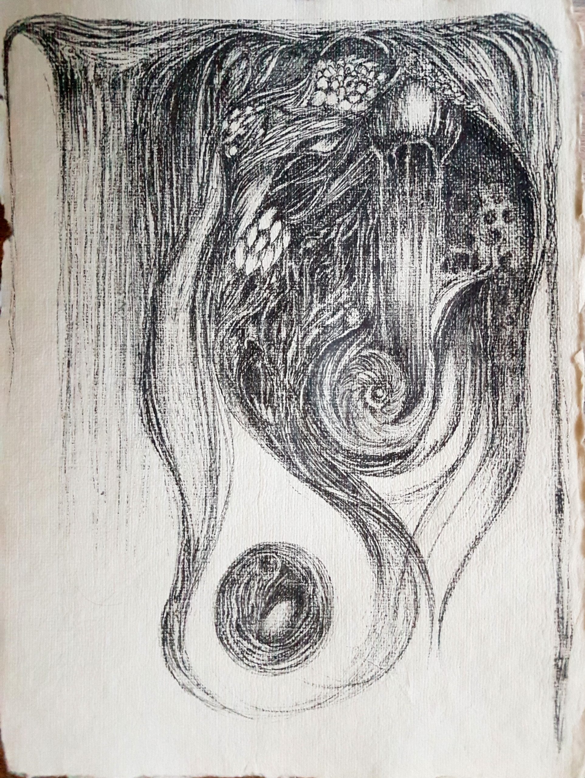 Untitled — ink drawing, 2020